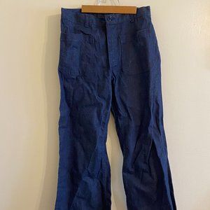 Deadstock vintage denim Sailor Pants